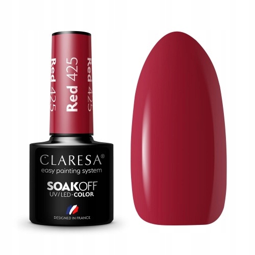 Lakier hybrydowy Claresa Red 425