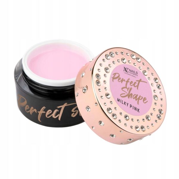 Żel budujący NC Nails Perfect Shape Milky Pink 50g