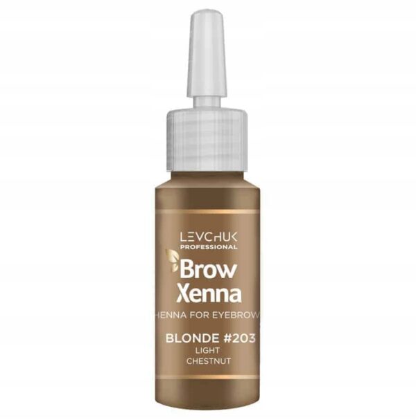Henna pudrowa do brwi BrowXenna 203 Light Chestnut