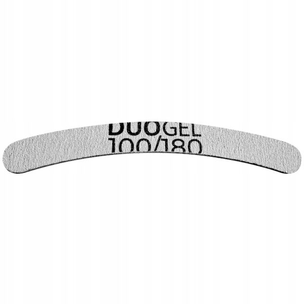 Pilniki do paznokci Duogel 100/180 Nail File Banan Basic 25szt