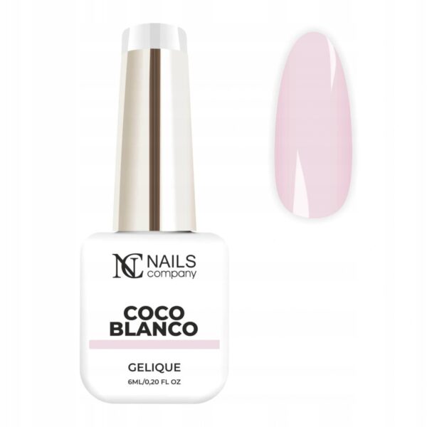 Lakier hybrydowy NC Nails Coco Blanco 6ml