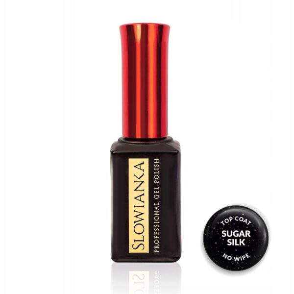 Top hybrydowy Słowianka Top Coat No Wipe Sugar Silk 10g