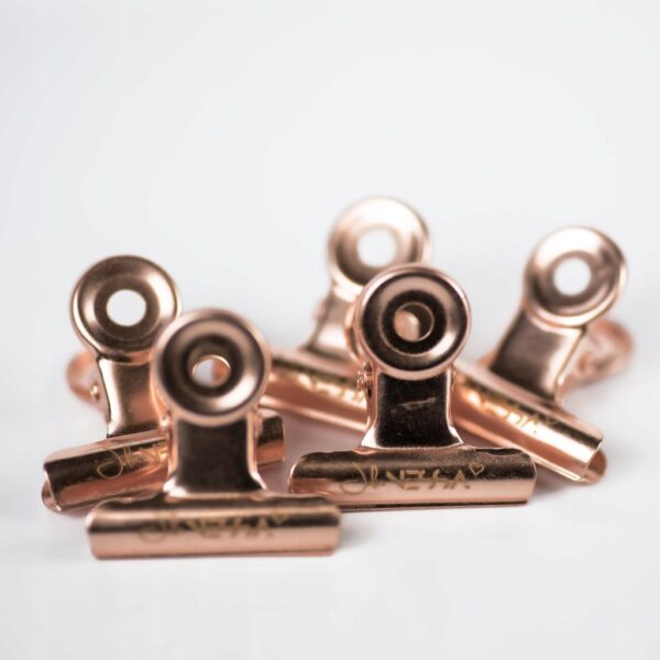 Zaciskarka do tunelu Julia Nessa Rose Gold 5szt