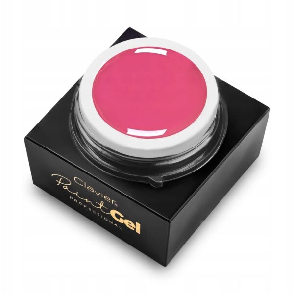 Różowy żel do zdobień Clavier Paint Gel Pink 5g
