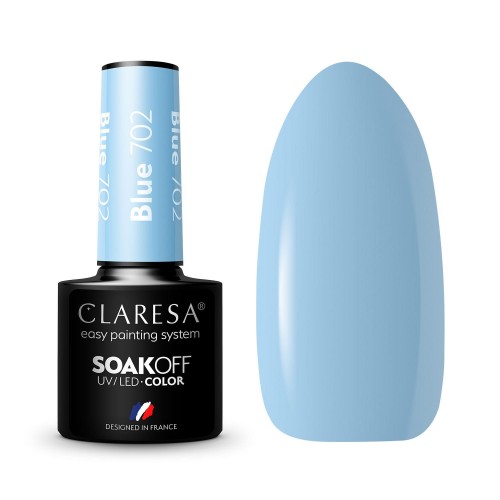 Lakier hybrydowy Claresa Blue 702