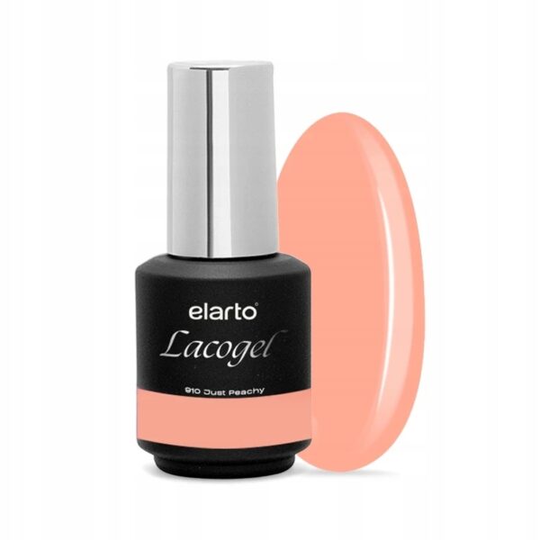Lakier hybrydowy Elarto Lacogel nr 910 Just Peachy 7ml