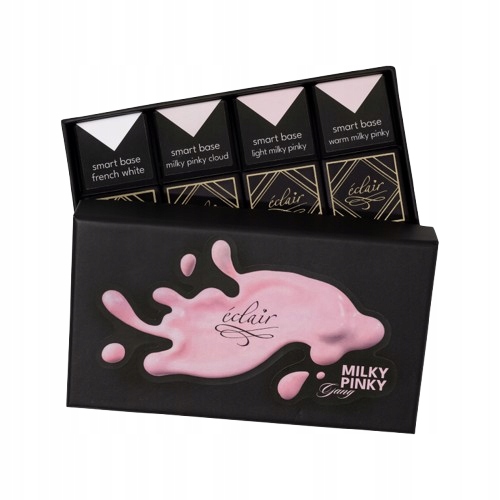 Zestaw baz hybrydowych Eclair Milky Pinky Gang 7ml