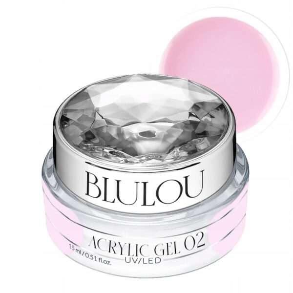 Płynny akrylożel Blu Lou Acrylic Gel Liquid 02 15ml