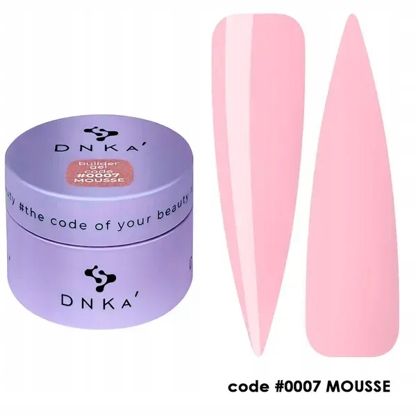 Żel budujący DNKa' Builder Gel #0007 Mousse 30ml