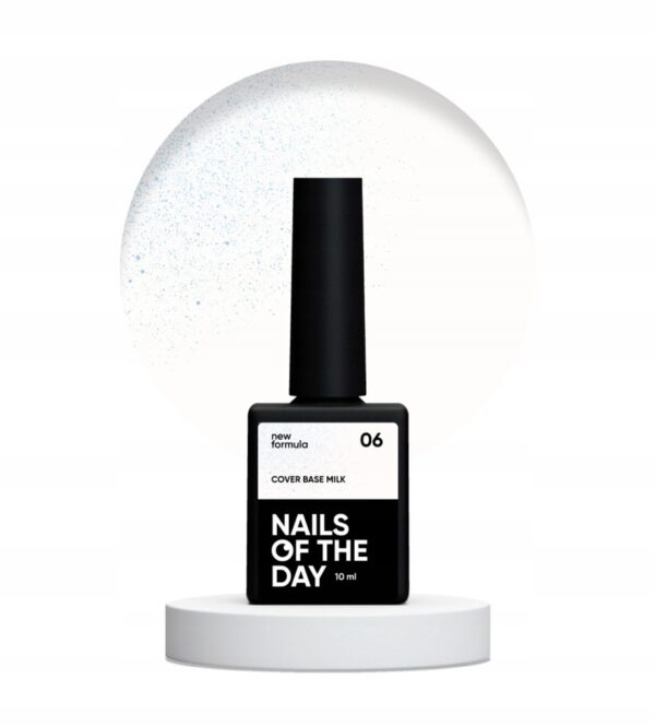 Baza hybrydowa Nails Of The Day Cover Base Milk 06 10ml