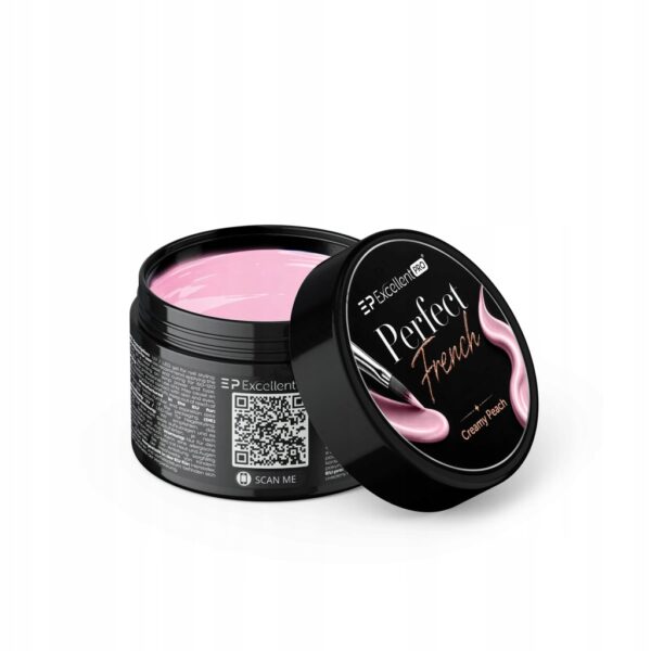 Żel do zdobień Excellent Pro Perfect French Creamy Peach 4g
