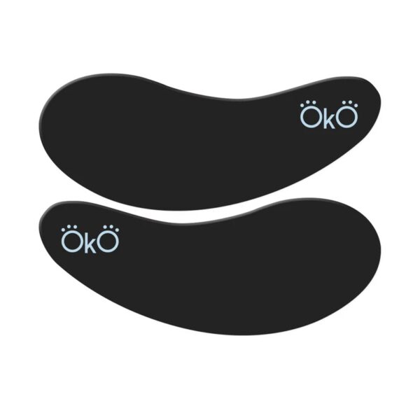 Silikonowe wielorazowe czarne płatki ochronne pod oczy OkO Black Pad