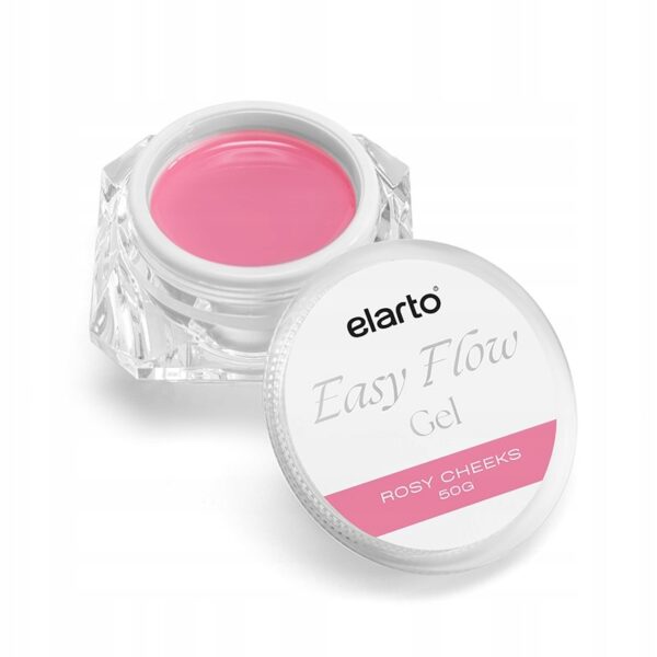 Żel budujący Elarto Easy Flow Gel Rosy Cheeks 50g