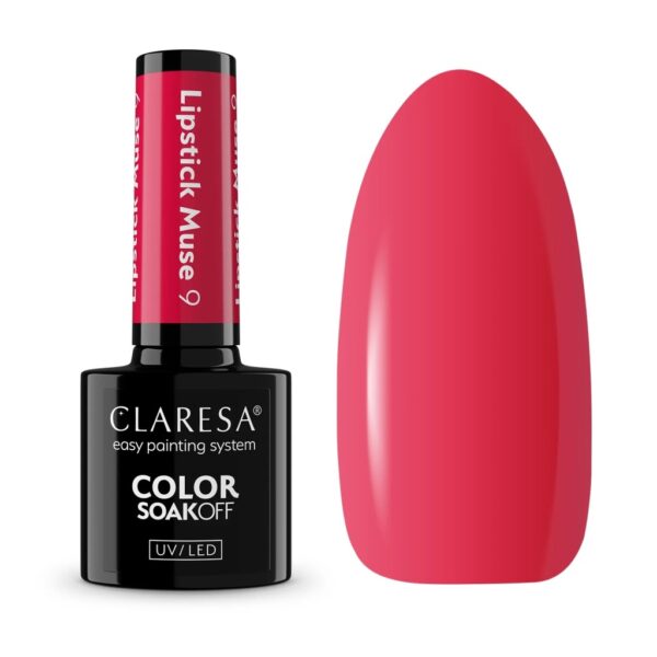 Lakier hybrydowy Claresa Lipstick Muse 9
