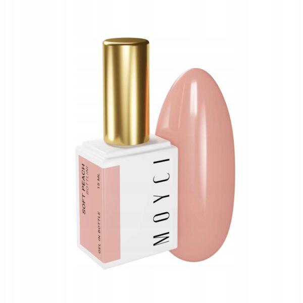 Żel w butelce Moyci Bottlini Gel Soft Peach 15ml