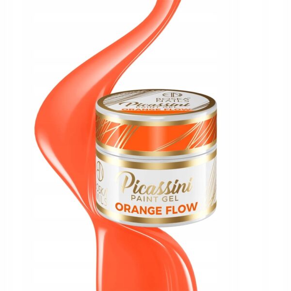 Żel do zdobień Boska Nails Picassini Paint Gel Orange Flow 5ml