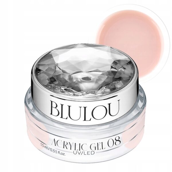 Płynny akrylożel Blu Lou Acrylic Gel Liquid 08 15ml