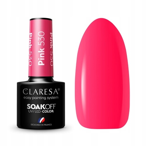 Lakier hybrydowy Claresa Pink 530