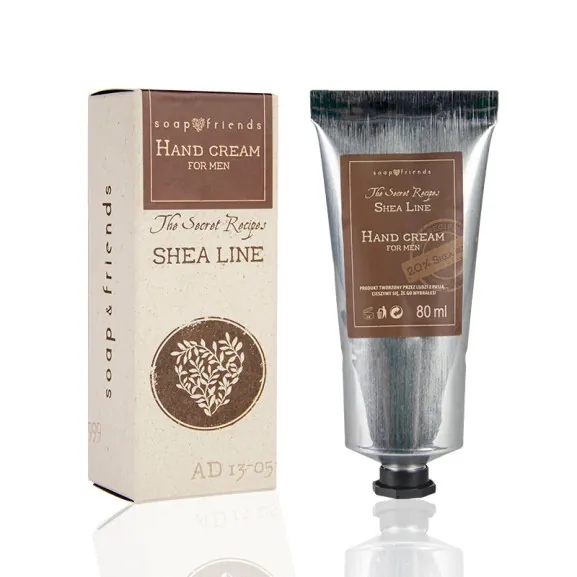 Krem do rąk z masłem shea Soap & Friends Hand Cream Męski 80ml