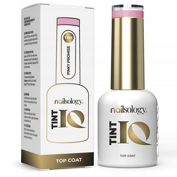 Top hybrydowy do paznokci Clavier Nailsology TintIQ Pinky Promise TT03 8ml