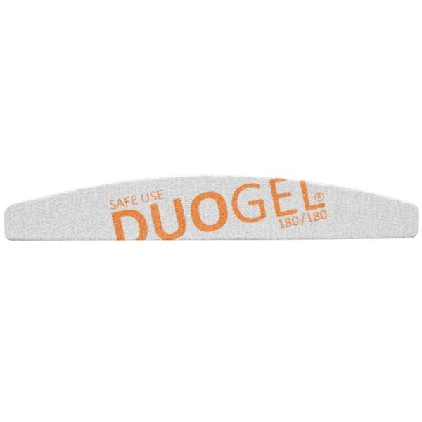 Pilniki do paznokci Duogel 180/180 Be Safe Individual Łódka Normal 25szt