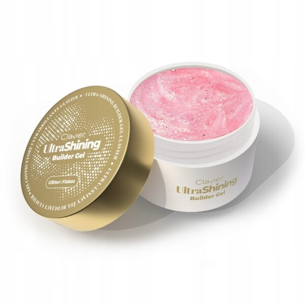 Żel budujący Clavier UltraShining Builder Gel 01 Say My Name 30g